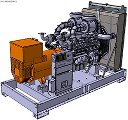 Генераторная установка D830