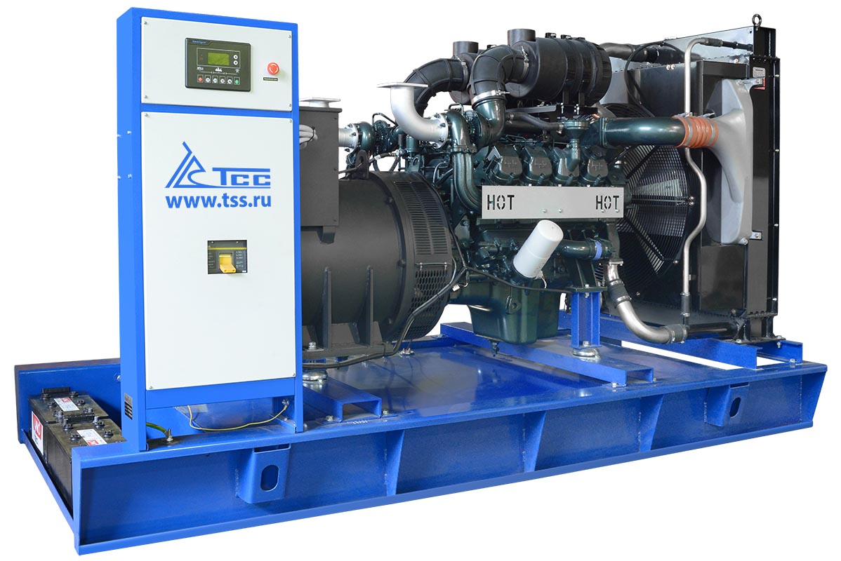 Дизельный генератор ТСС АД-360С-Т400-1РМ17 (Mecc Alte)